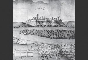 Ilok - prikaz grada iz 1697.