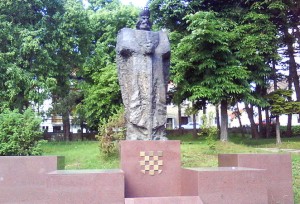 Vinko Bagarić, spomenik kralju Tomislavu u Tomislavgradu