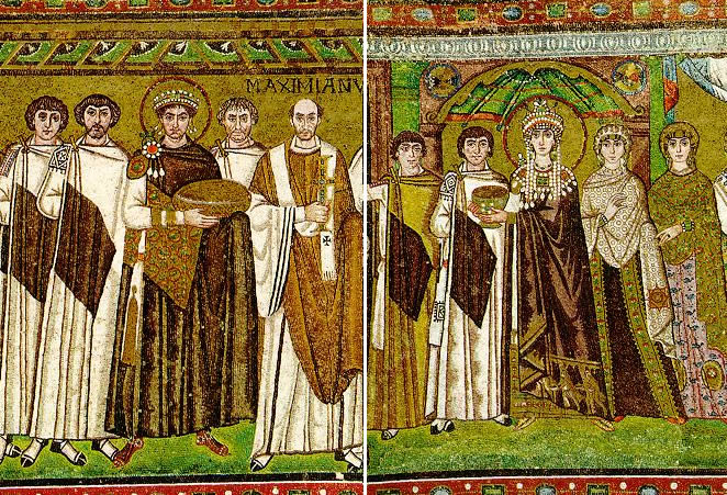 Car Justinijan i carica Teodora