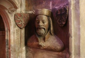 Bista Karla IV., trifotij Katedrale sv. Vida, Prag